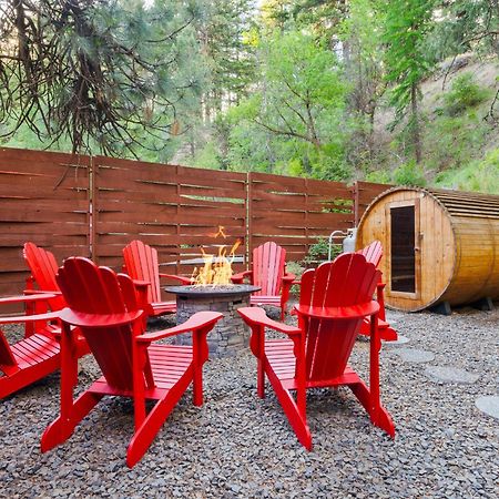 White Pass Log Cabin Luxury Retreat Rimrock Bagian luar foto