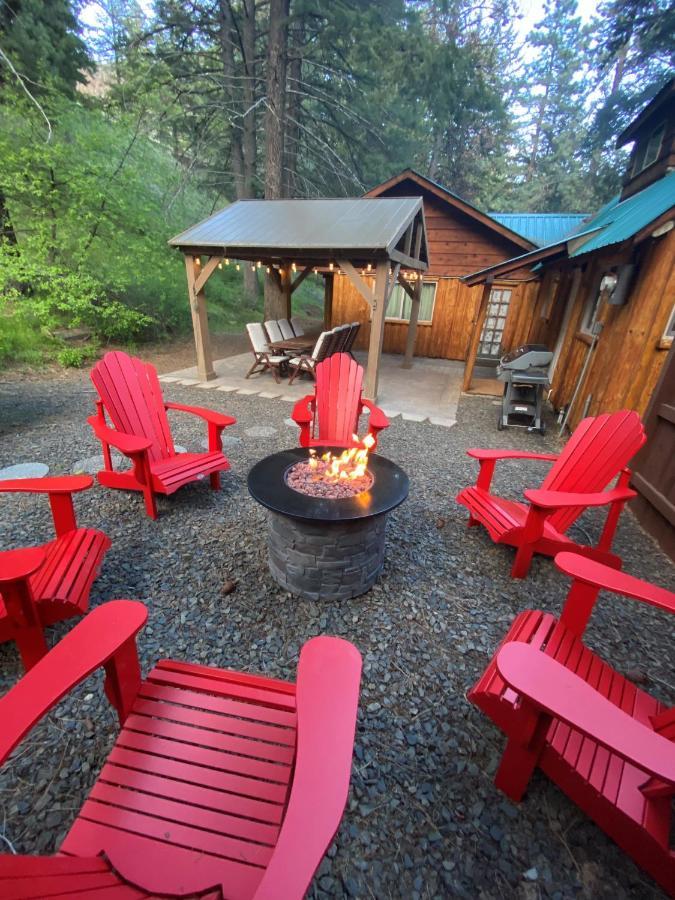 White Pass Log Cabin Luxury Retreat Rimrock Bagian luar foto