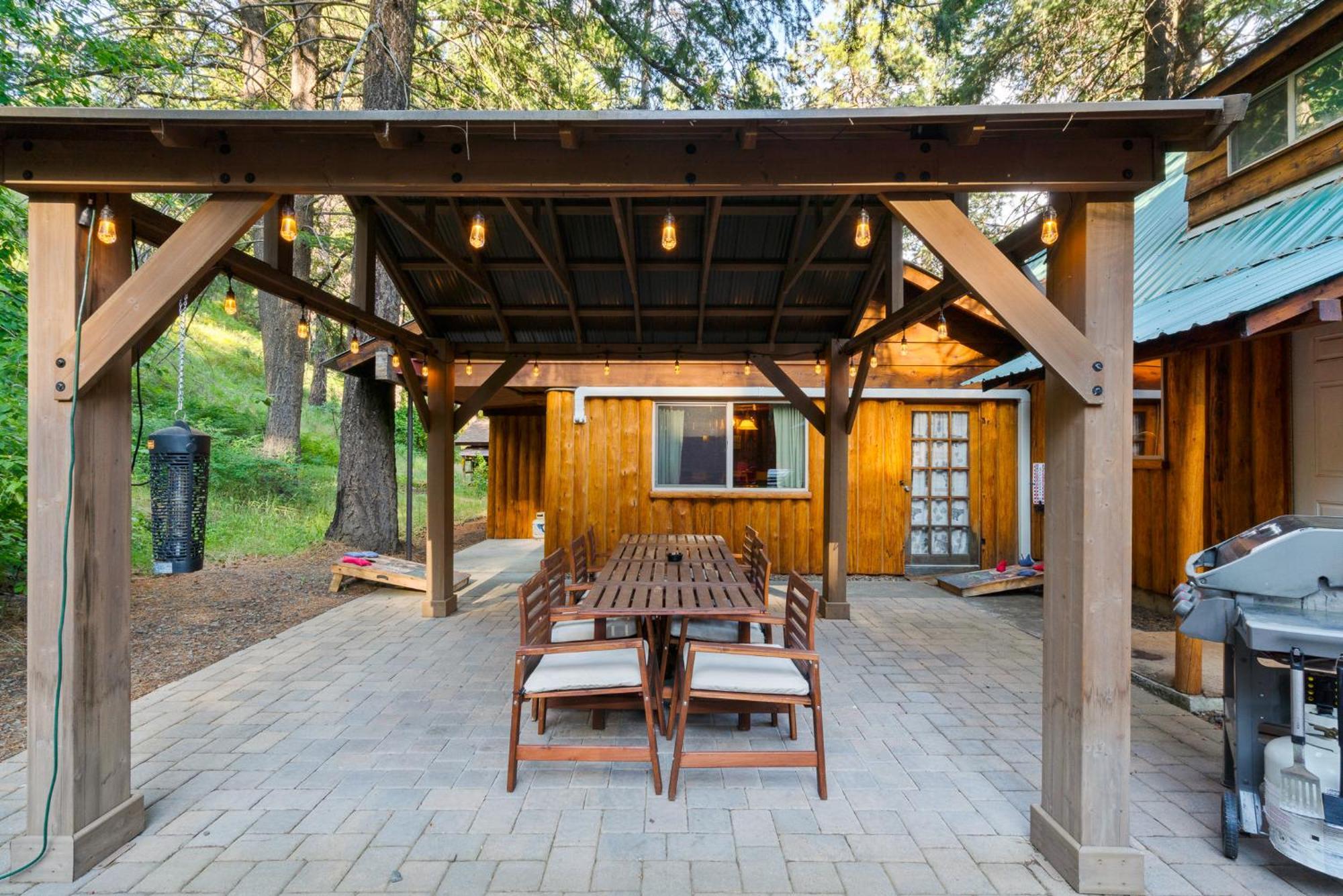 White Pass Log Cabin Luxury Retreat Rimrock Bagian luar foto