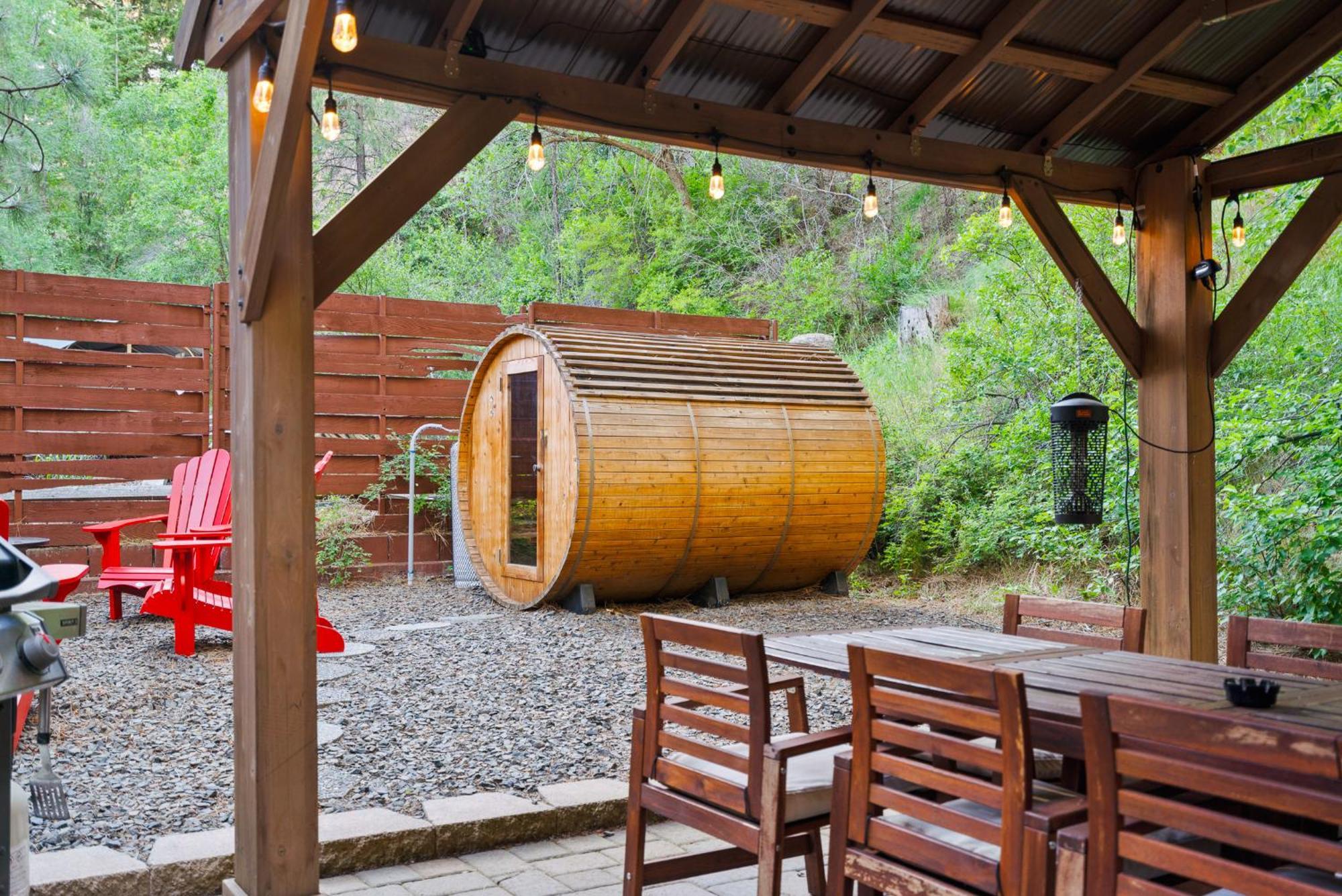 White Pass Log Cabin Luxury Retreat Rimrock Bagian luar foto