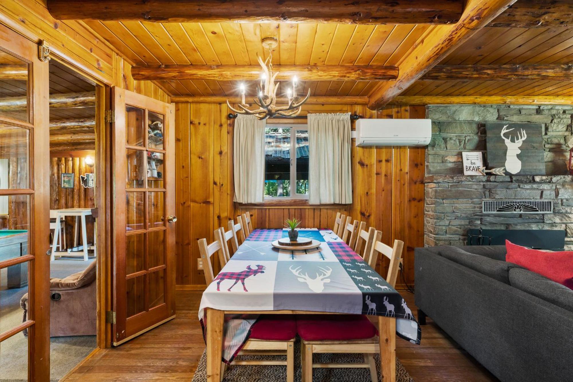 White Pass Log Cabin Luxury Retreat Rimrock Bagian luar foto