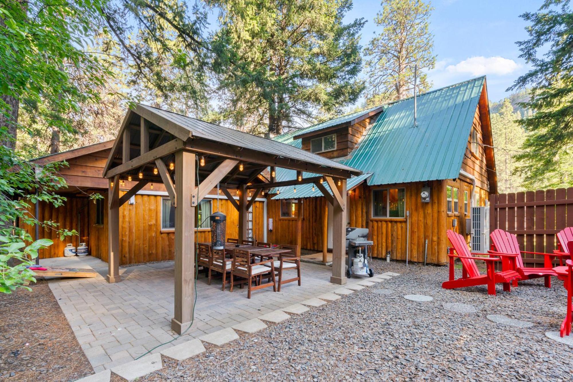 White Pass Log Cabin Luxury Retreat Rimrock Bagian luar foto