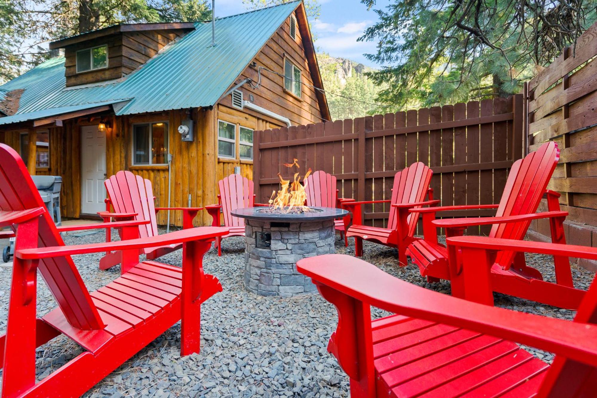 White Pass Log Cabin Luxury Retreat Rimrock Bagian luar foto