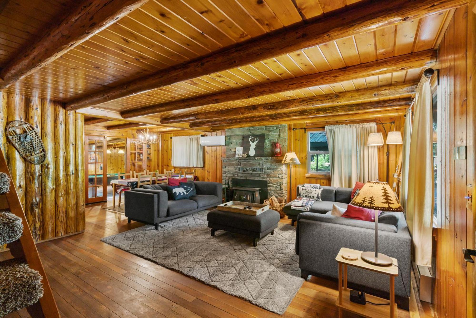 White Pass Log Cabin Luxury Retreat Rimrock Bagian luar foto