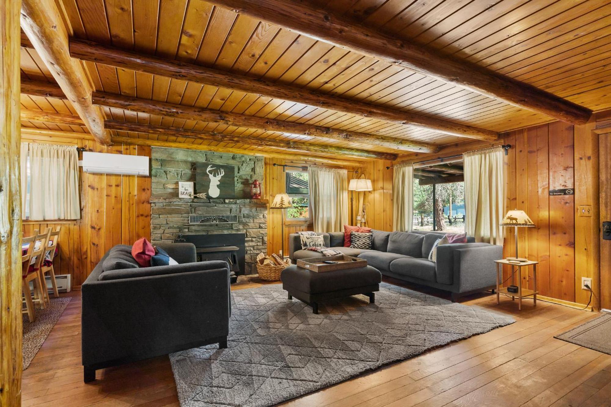 White Pass Log Cabin Luxury Retreat Rimrock Bagian luar foto