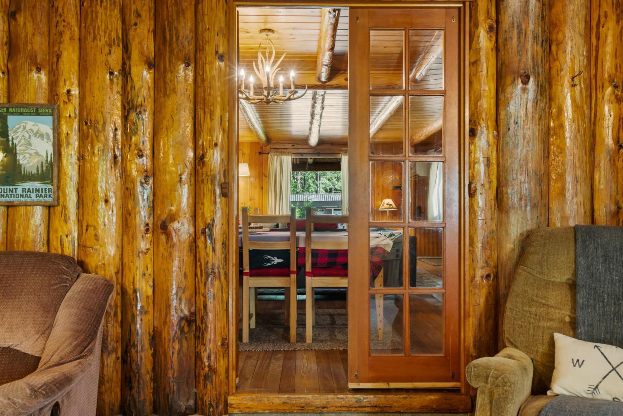 White Pass Log Cabin Luxury Retreat Rimrock Bagian luar foto