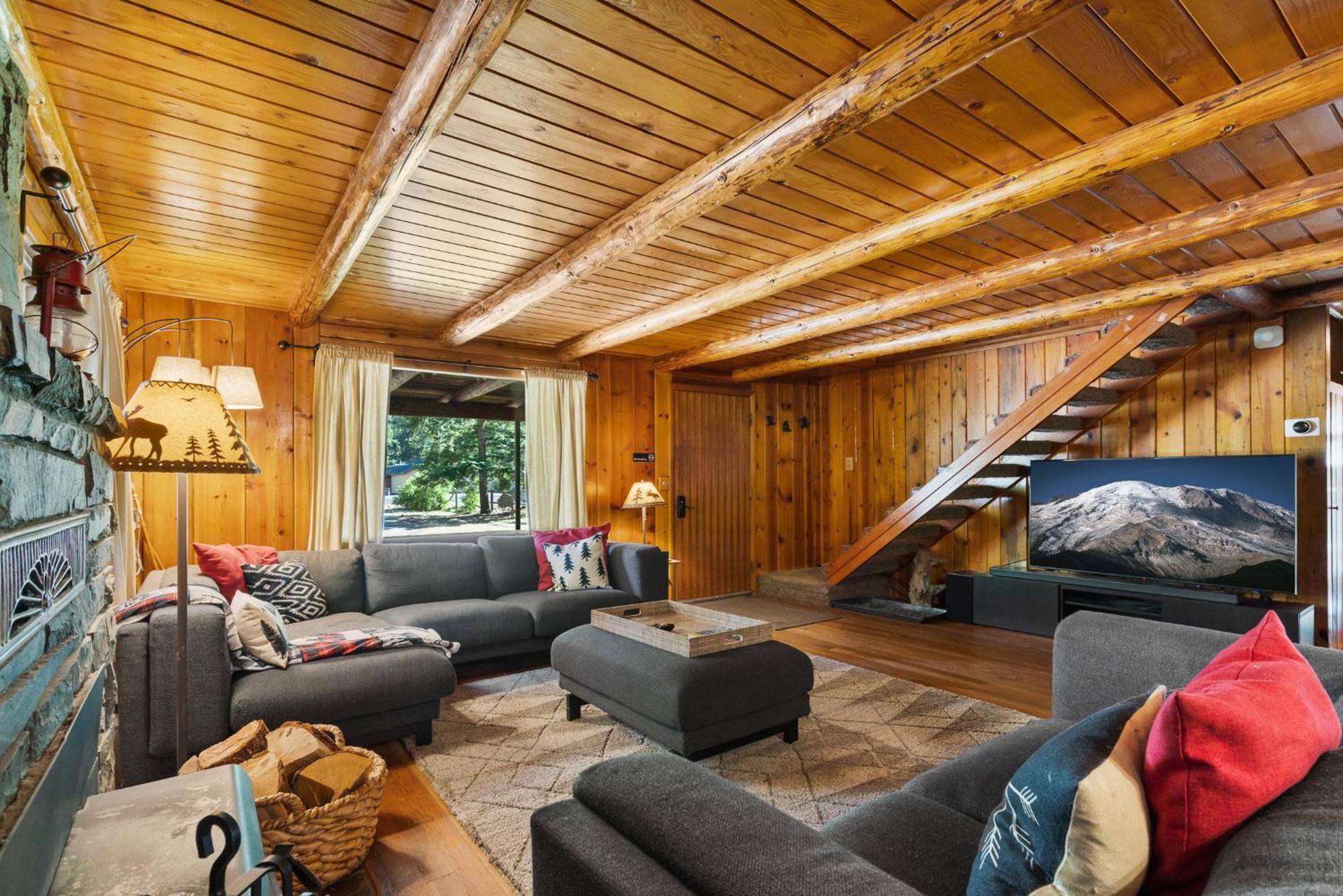 White Pass Log Cabin Luxury Retreat Rimrock Bagian luar foto