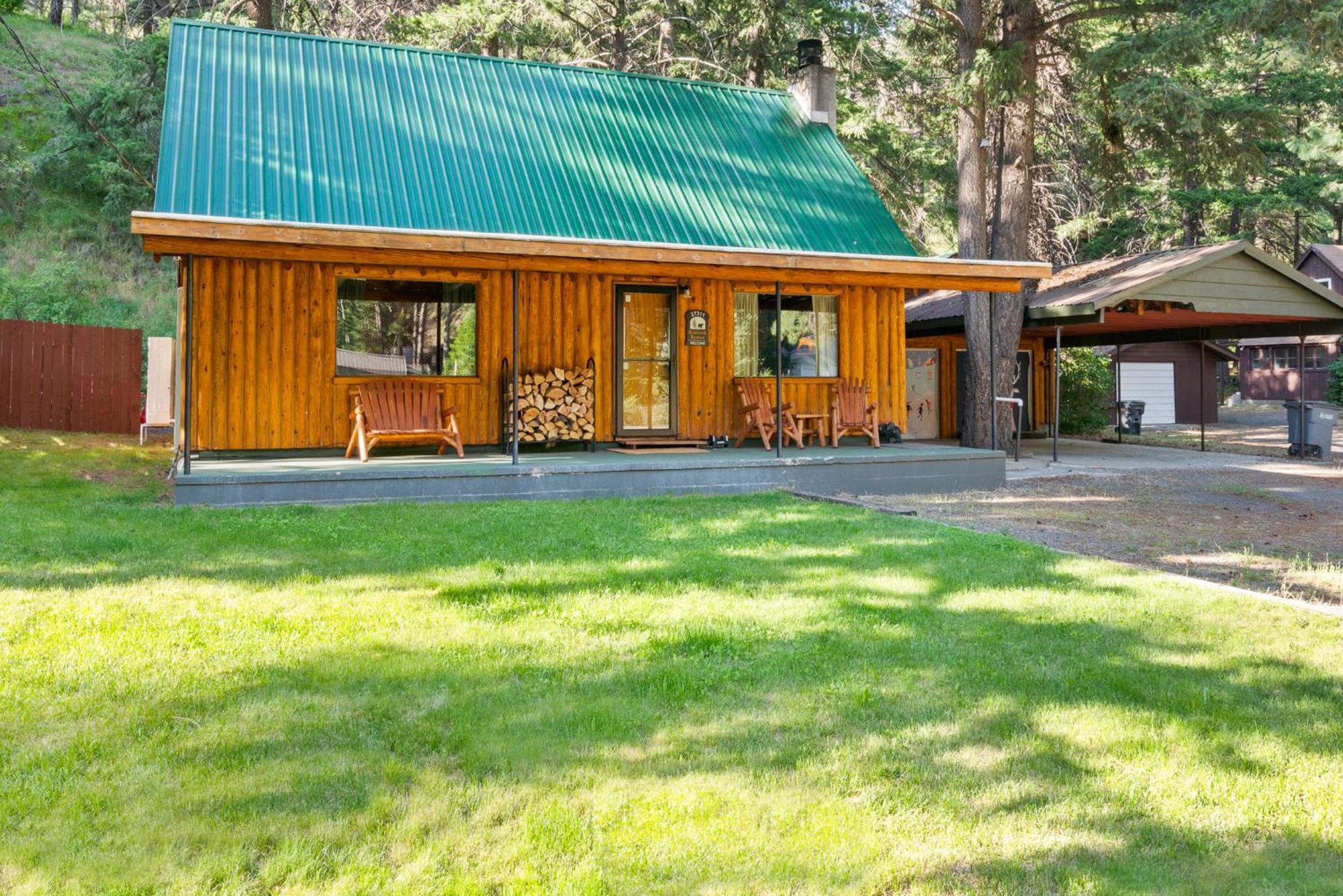 White Pass Log Cabin Luxury Retreat Rimrock Bagian luar foto