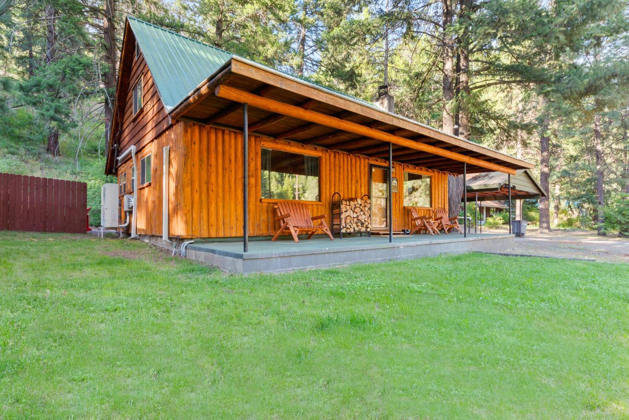 White Pass Log Cabin Luxury Retreat Rimrock Bagian luar foto