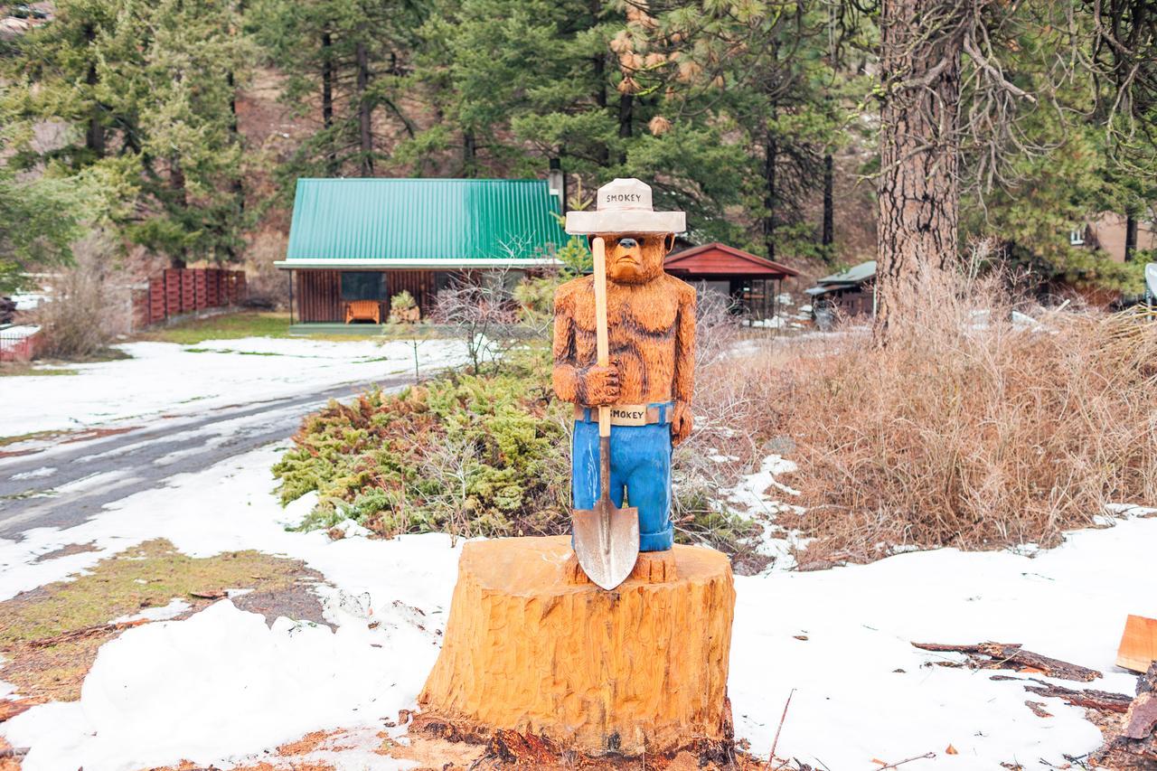 White Pass Log Cabin Luxury Retreat Rimrock Bagian luar foto